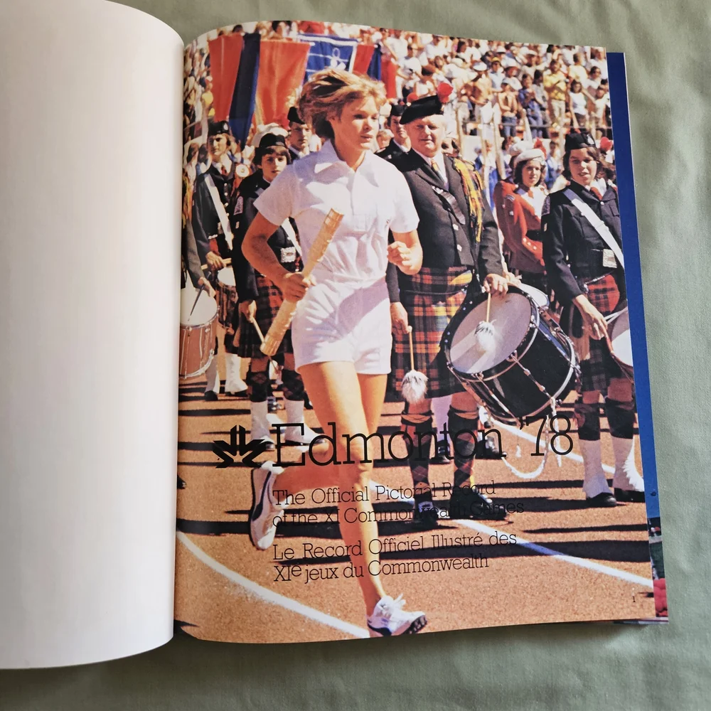Vintage Edmonton '78 Pictorial Record of XI‎ Commonwealth Games Photo Book - Picture 7 of 12